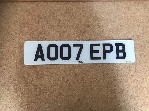 Cherished number plates - number,