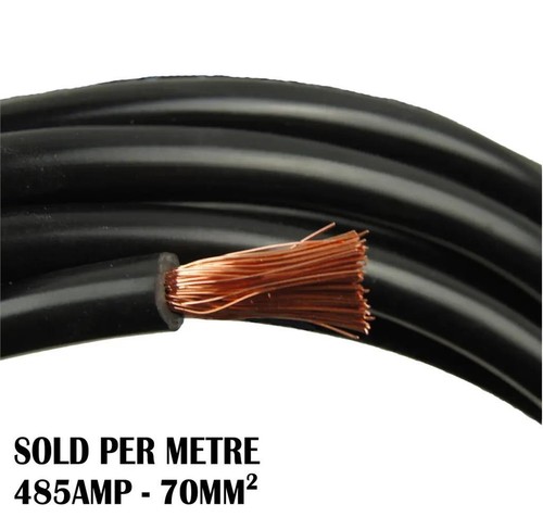 Black battery cable 485 - 1m,