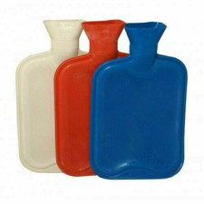 NEW 2 LITRE LARGE HOT WATER NATURAL RUBBER BOTTLE WARMER SMALL 500 ML