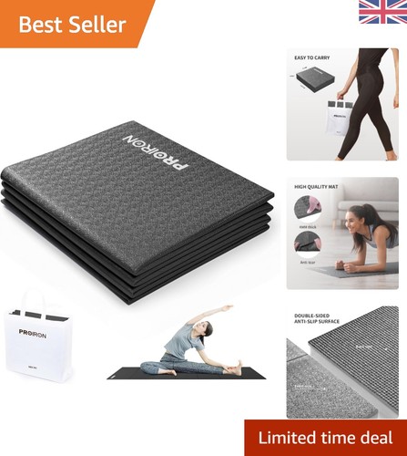 Compact folding exercise mat - compact,