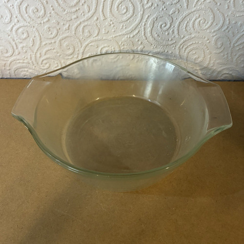 Jaj clear round glass - glass, pie