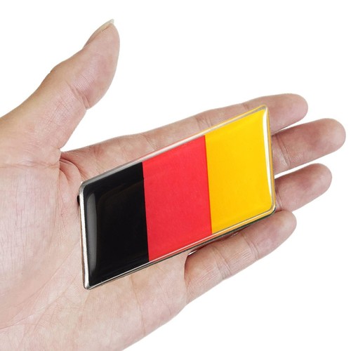 2pcs german flag - logo, car