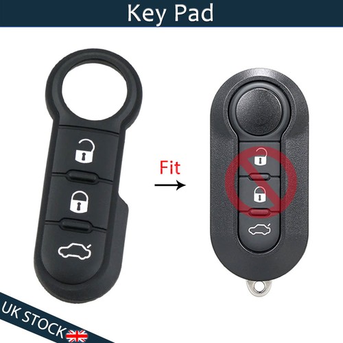 Button remote key - remote, rubber