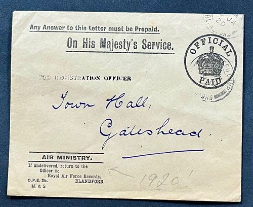 1920 post wwi raf records - 1920,