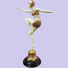 Bronze Sculpture Statue Woman
