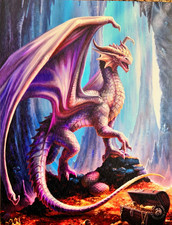 Anne Stokes Dragon Canvas |