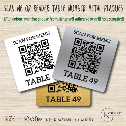 Scan order code - scan, qr
