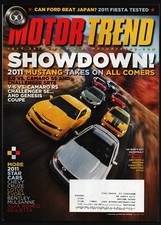 July 2010 motor trend - motor, magazine