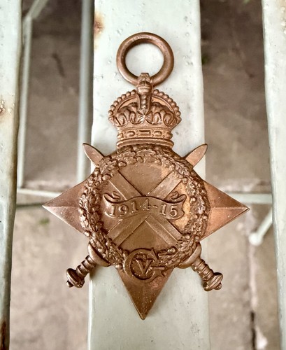 Ww1 1915 star 8th - ww1,
