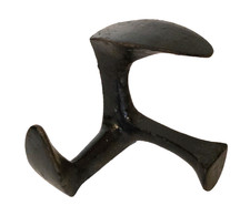 HEAVY VINTAGE 3 SIZE CAST IRON COBBLERS SHOE LAST STAMPED No2 WEIGHS 4.4KG