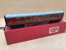 (409)  Hornby Dublo Super detail coach with 'Royal Scot' train boards -wrong box