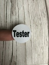 Tester Product Label Sticker
