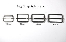 Metal Bag Strap Adjusters -