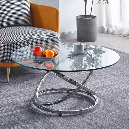 90cm round coffee - round, table