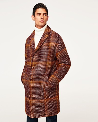 Zara man maroon - man, wool