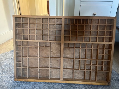 Vintage wooden printing press - vintage,