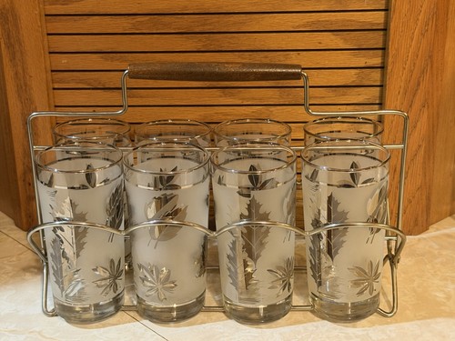 Vintage libbey silver tumbler - libbey,