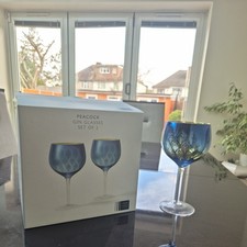 JOHN LEWIS  Peacock Glassware