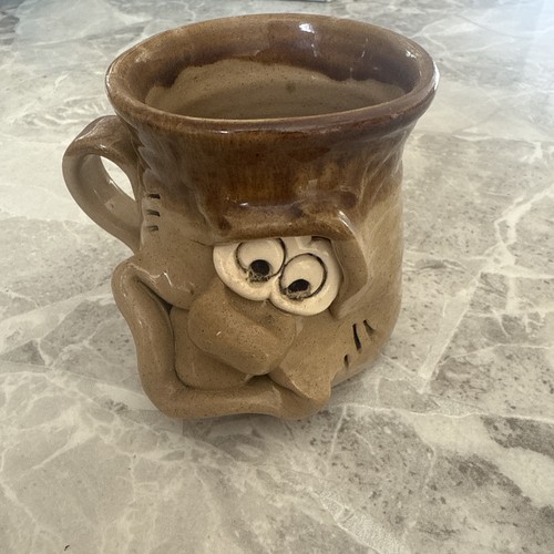 Pretty ugly pottery mug - mug, cup
