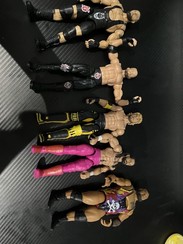 Wwe mattel figures bundle the - mattel,