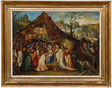 Framed Late 19th Century Oil -