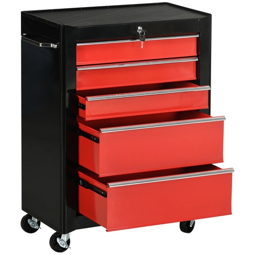 Metal drawer tool chest - metal, 5-drawer