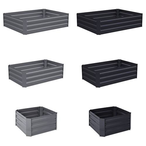 Galvanized raised garden - raised,