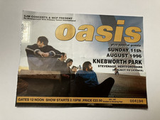 Oasis Knebworth Park Ticket