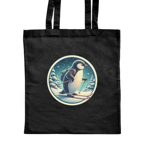 Penguin ski trip shopping - 'penguin,