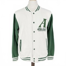 Primark Varsity Jacket Green &