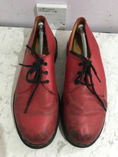 Dr Martens leather red UK 9 / 43 shoes boots Doc Martins - NL