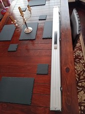 3/4 Lockable Cue King  Aluminium Metal Ends Snooker Pool Cue Hard Case