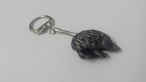 Hedgehog pewter effect animal - pewter,