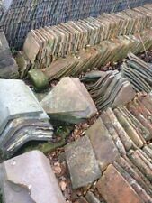 Reclaimed old clay handmade valley roof tiles x 48, price per tile