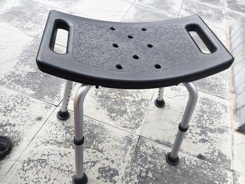 Aluminium portable shower - aluminium,