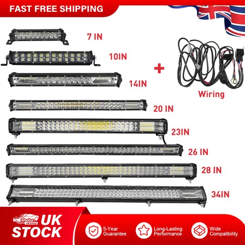 Led work light bar flood - led,