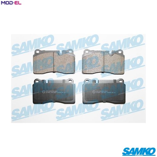 Brake pad set - pad,