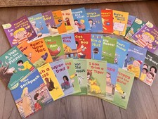 Read with Biff, Chip & Kipper phonics & story 30 Book Bundle levels 1-3 Oxford
