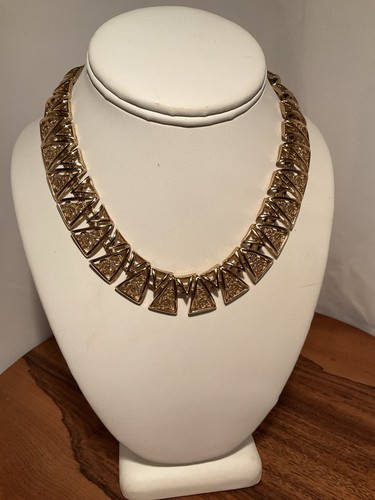 Monet egyptian revival choker - revival,