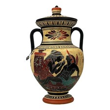 Amphora Vase Achilles and God