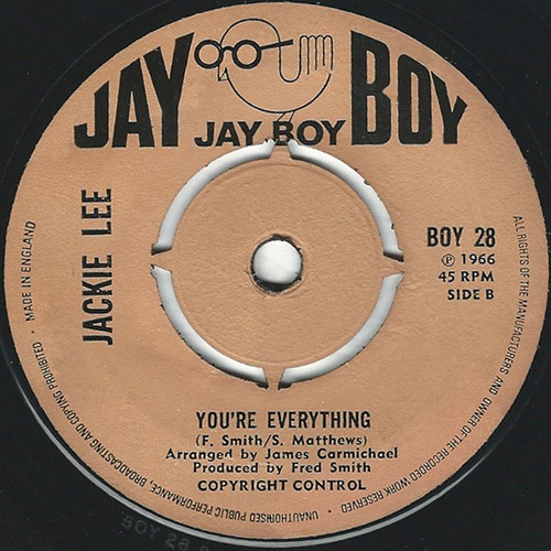 Jackie lee would you believe - you,