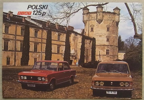 Polski fiat 125p car - 125p,