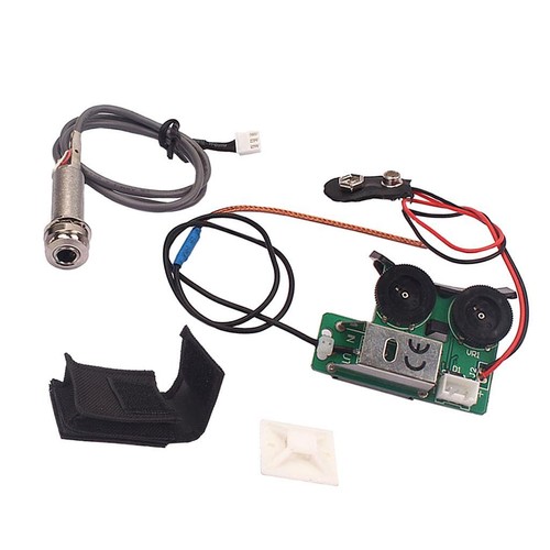 Under saddle piezo - under, pickup