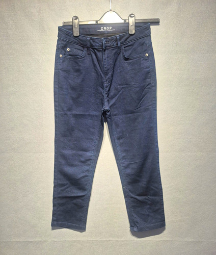 Crop indigo blue - m&s,