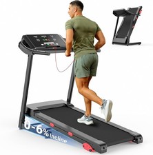Foldable Incline Treadmill 3HP