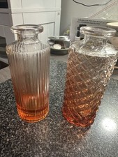 ComSaf Glass Bud Vases Set of