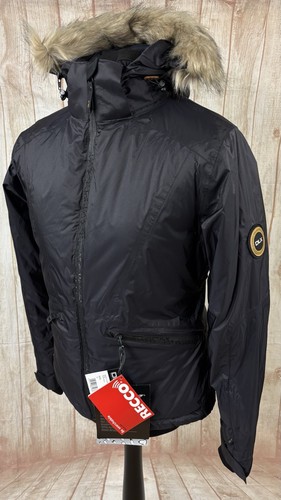 Dlx black ski jacket - size, m