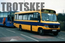 35mm Slide Jones Mercedes Benz Vario O814D Plaxton T303PNY c2003 Original