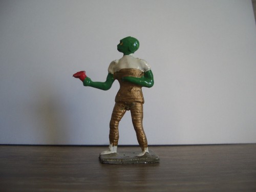 Dan dare white metal figure - dare,