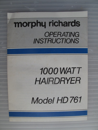 Morphy richards 1000 watt - morphy,